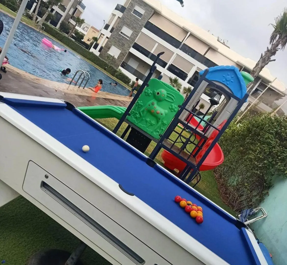 Sidi Rahal Amwaj Beach, Plage & Piscine Casablanca Apartment